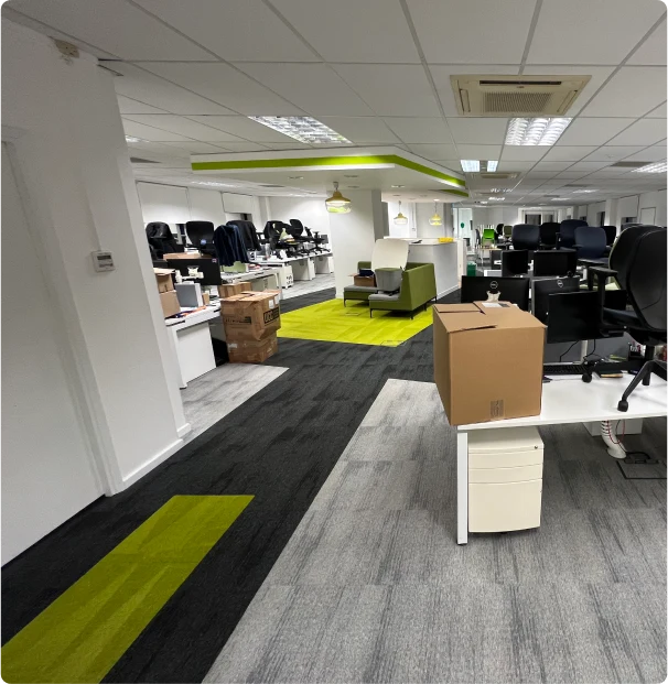 Commercial office cleaning by Cheshire Carpet Revival